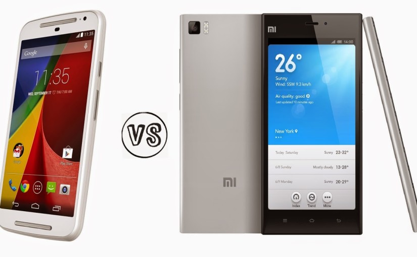 10 Reasons to Prefer Xiaomi Mi3 than Motorola Moto G2