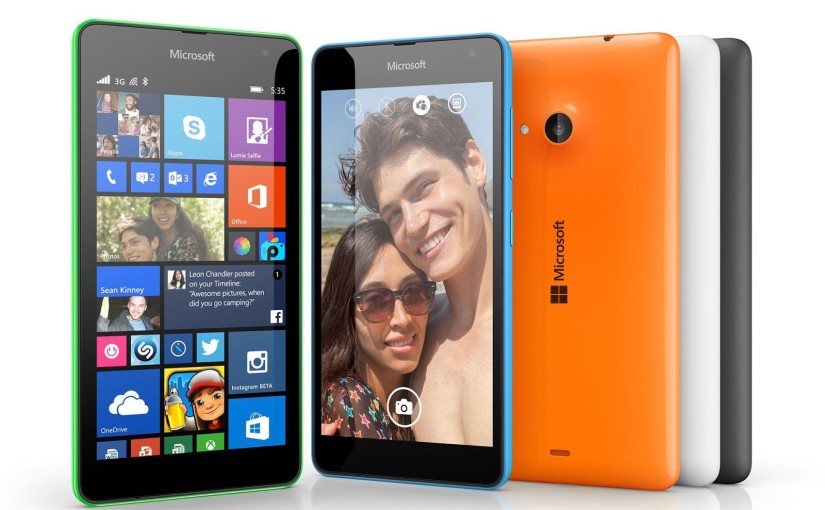 Microsoft Lumia 535 Dual Sim Review – Bigger ,Better