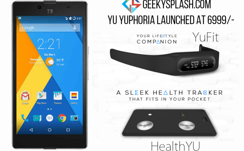 YU Yuphoria – Price , Release Date ,Specifications ,Gallery
