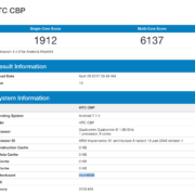 HTC U11 with Snapdragon 835, 4GB RAM visits GeekBench